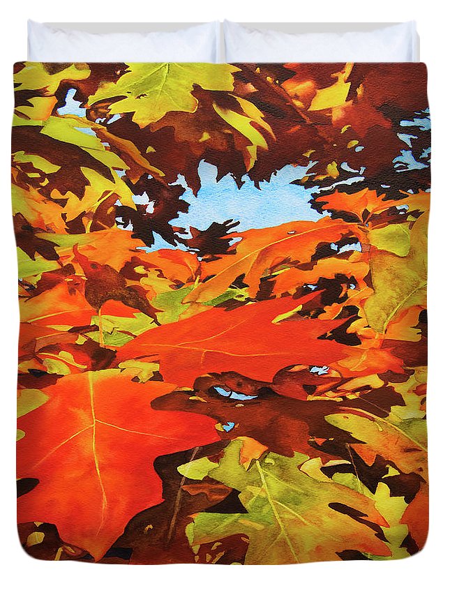 Burst Of Autumn - Duvet Cover