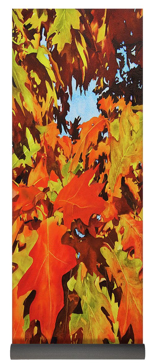 Burst Of Autumn - Yoga Mat