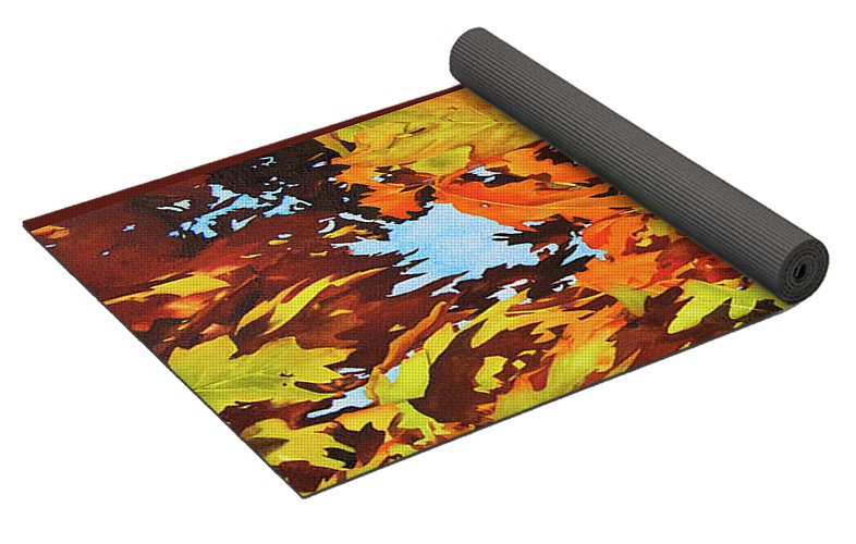 Burst Of Autumn - Yoga Mat