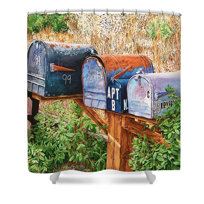 You Got Mail - Shower Curtain