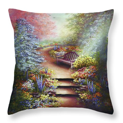 Colours Of Serenity - Throw Pillow