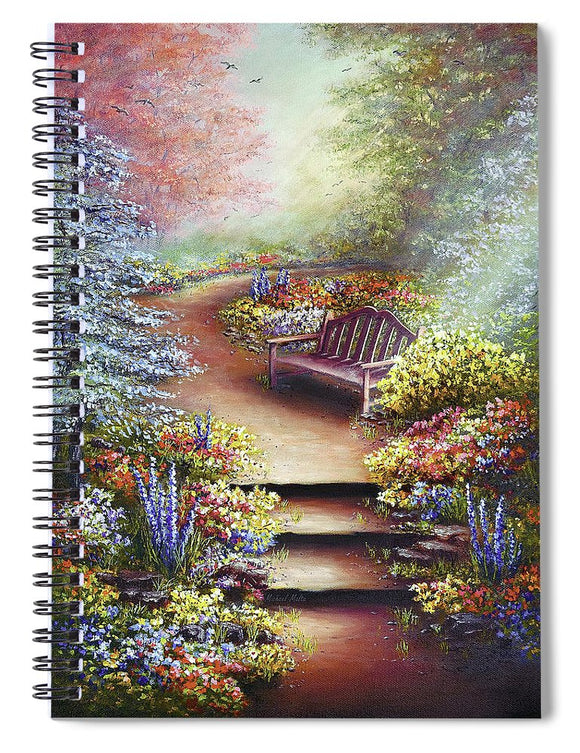 Colours Of Serenity - Spiral Notebook