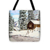 Snowy Retreat - Tote Bag