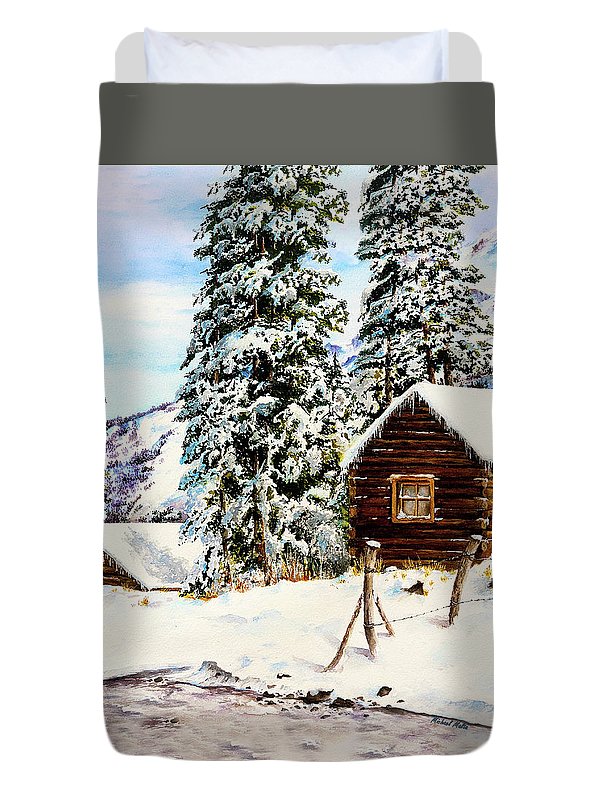 Snowy Retreat - Duvet Cover