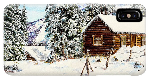 Snowy Retreat - Phone Case