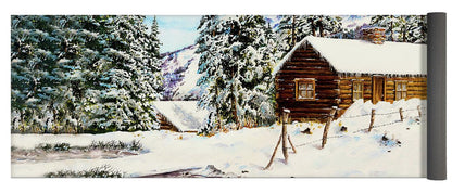 Snowy Retreat - Yoga Mat