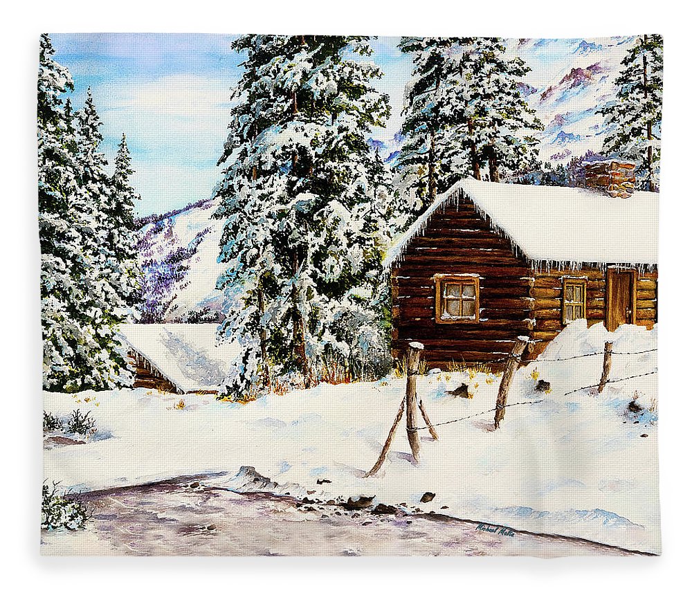 Snowy Retreat - Blanket