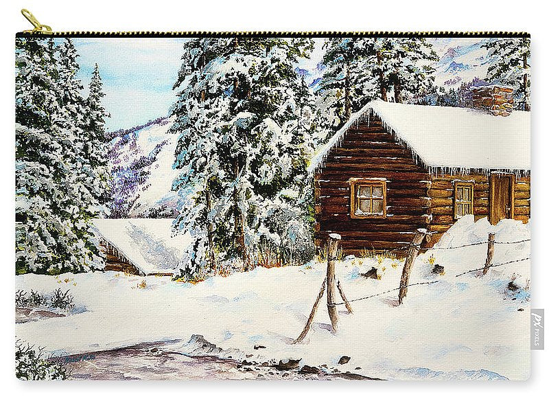 Snowy Retreat - Carry-All Pouch