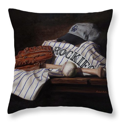 The Colorado Rockies - Throw Pillow