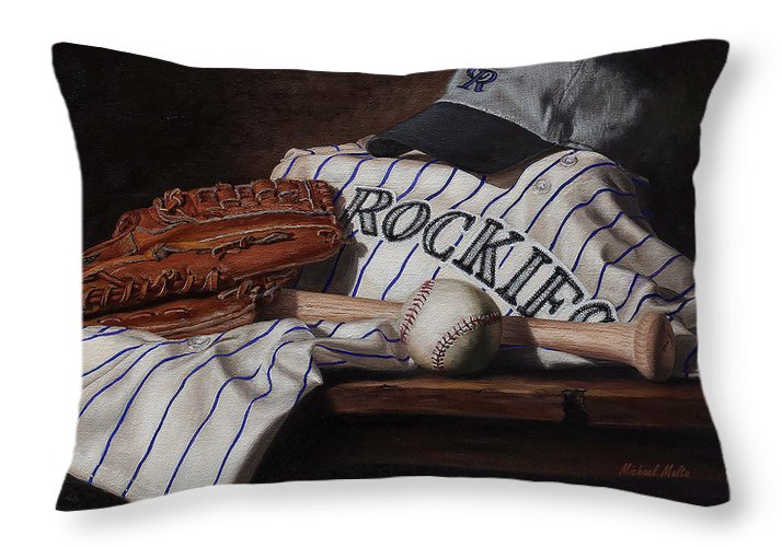 The Colorado Rockies - Throw Pillow