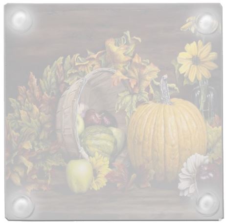 A Touch Of Autumn - Glass Coaster