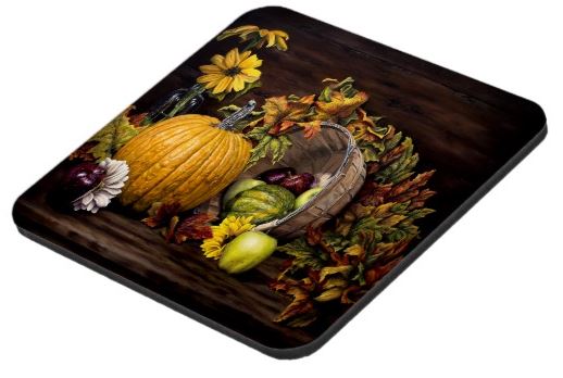 A Touch Of Autumn - Plastic Coaster Set