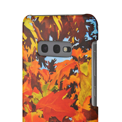 Burst Of Autumn - Snap Samsung Case