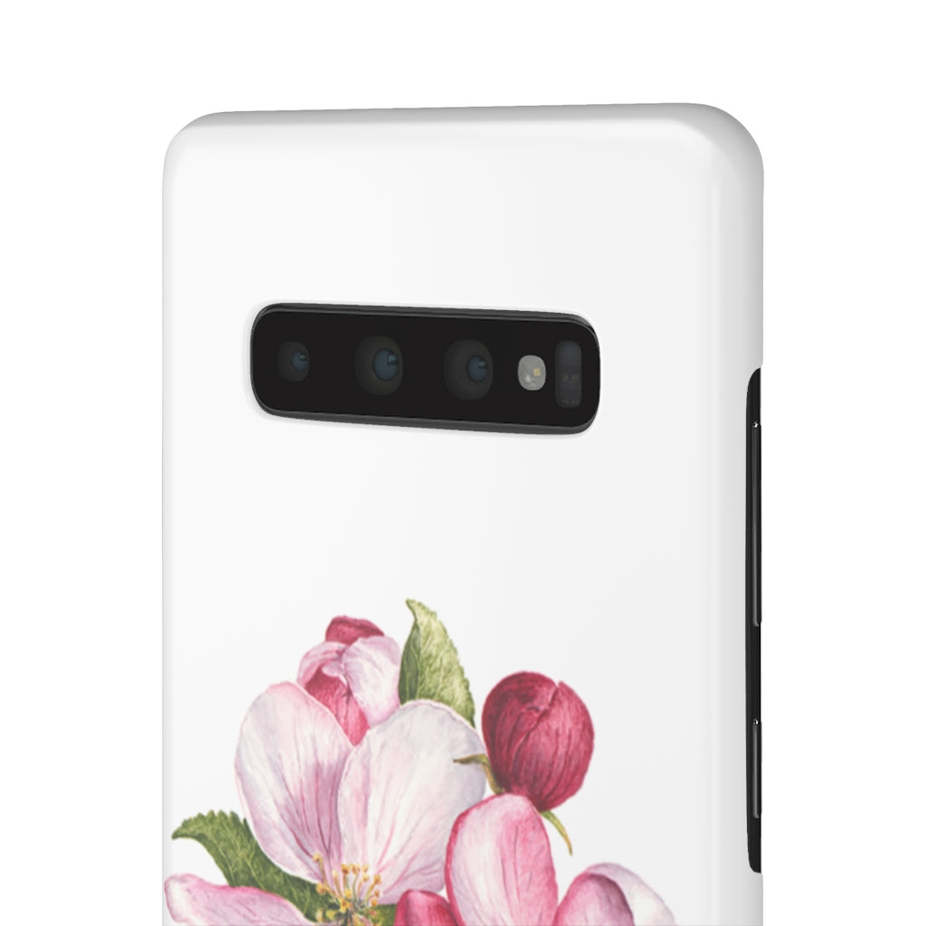 Apple Blossoms - Snap Samsung Cases