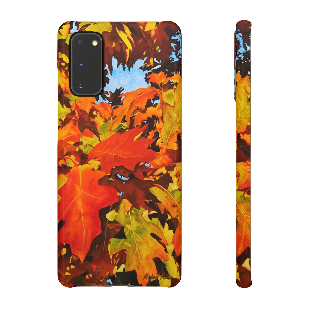 Burst Of Autumn - Snap Samsung Case