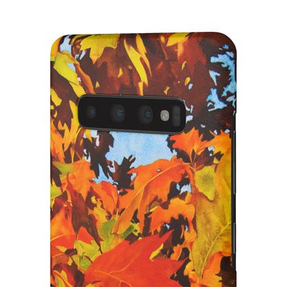 Burst Of Autumn - Snap Samsung Case