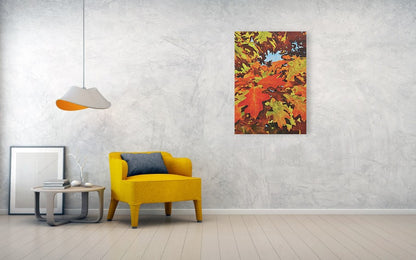 Burst Of Autumn - Wood Print