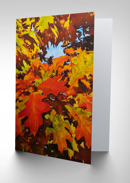Burst Of Autumn - Greeting Card