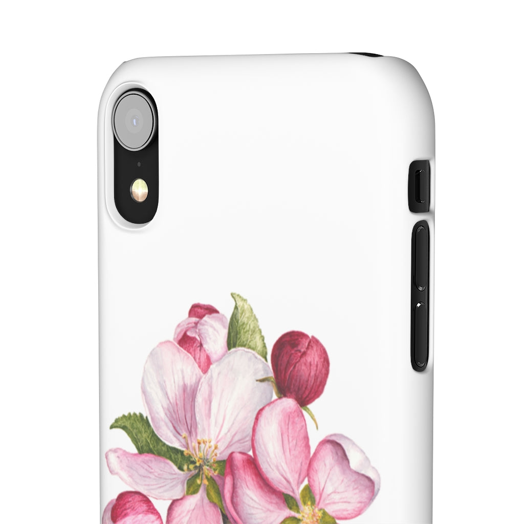 Apple Blossoms - Snap iPhone Cases