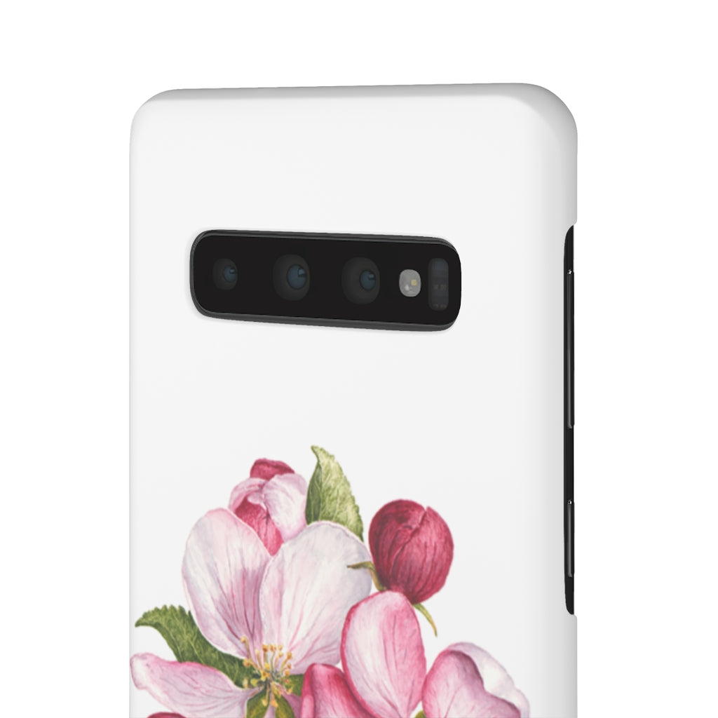 Apple Blossoms - Snap Samsung Cases