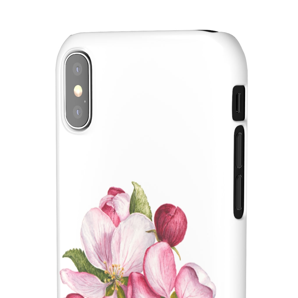 Apple Blossoms - Snap iPhone Cases