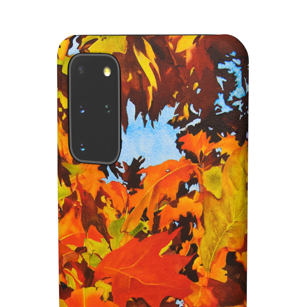 Burst Of Autumn - Snap Samsung Case