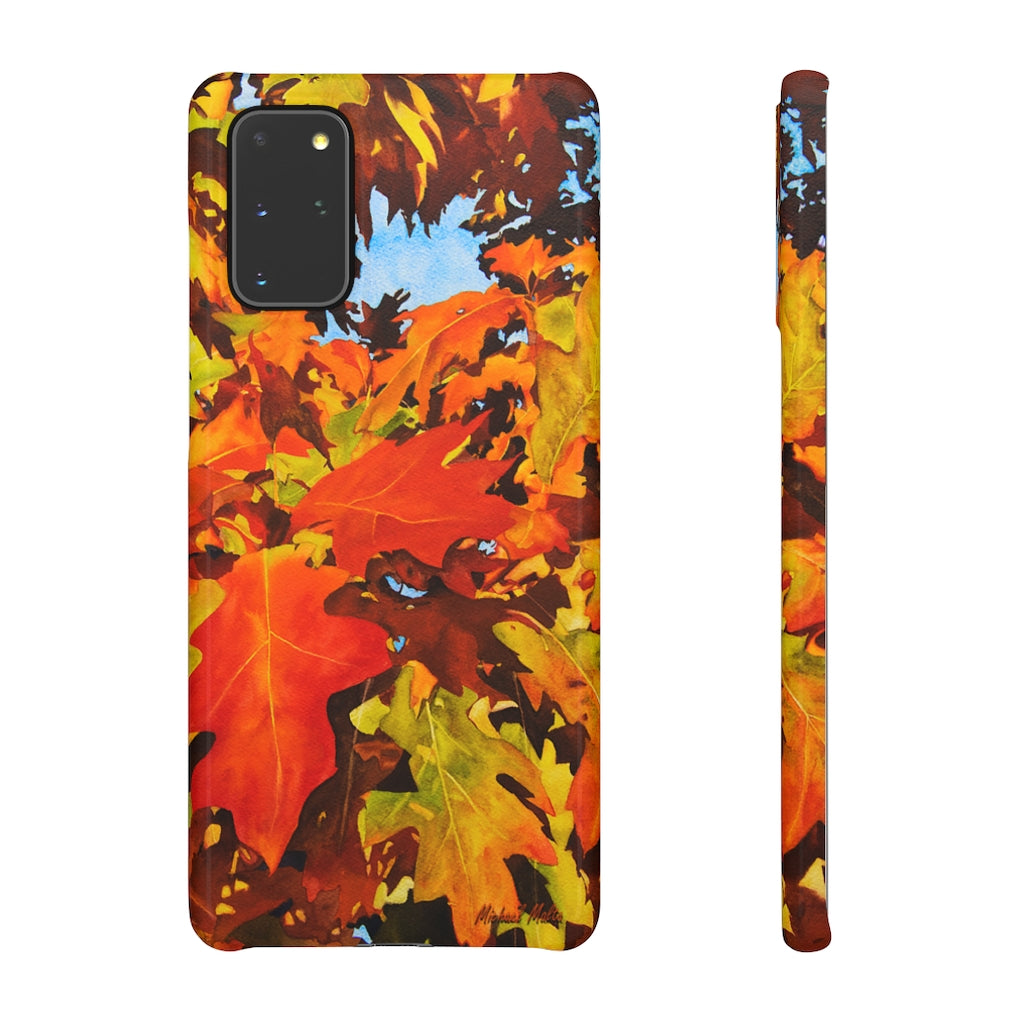 Burst Of Autumn - Snap Samsung Case