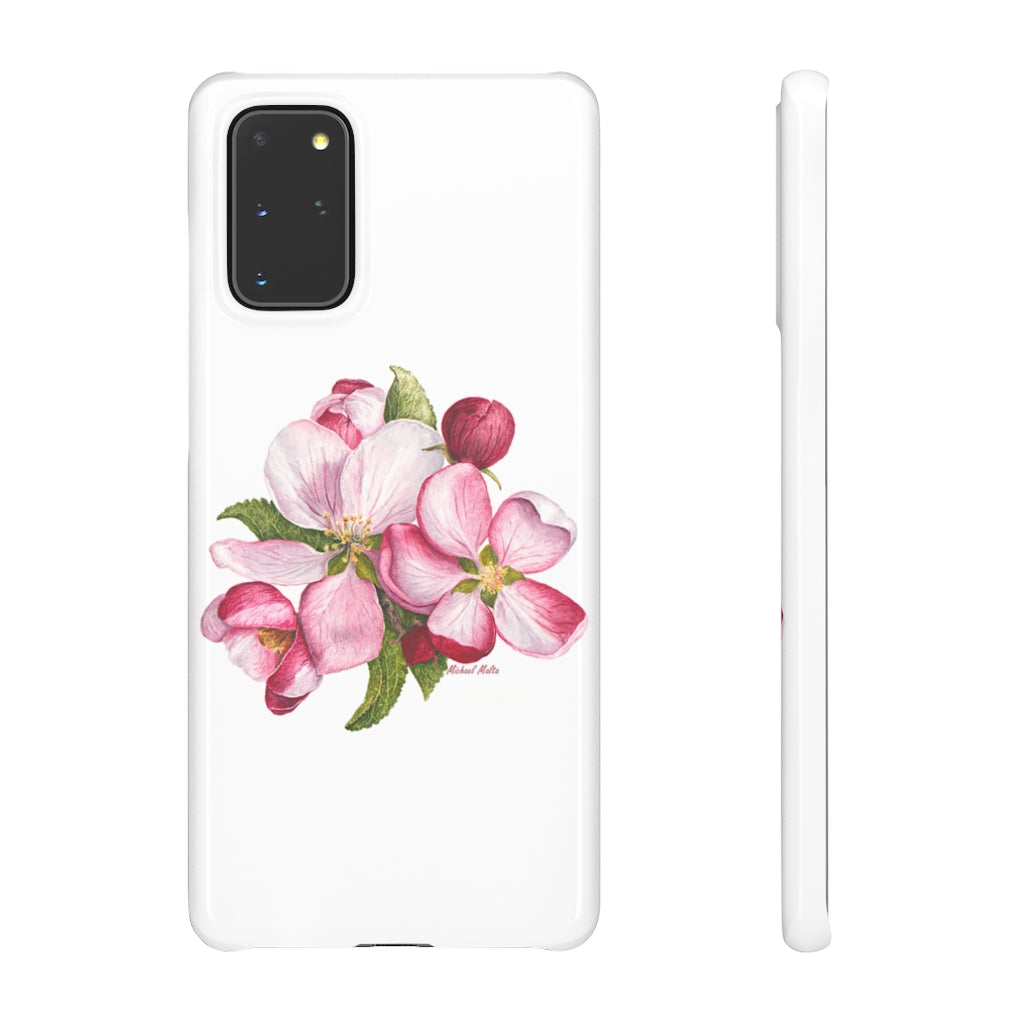 Apple Blossoms - Snap Samsung Cases