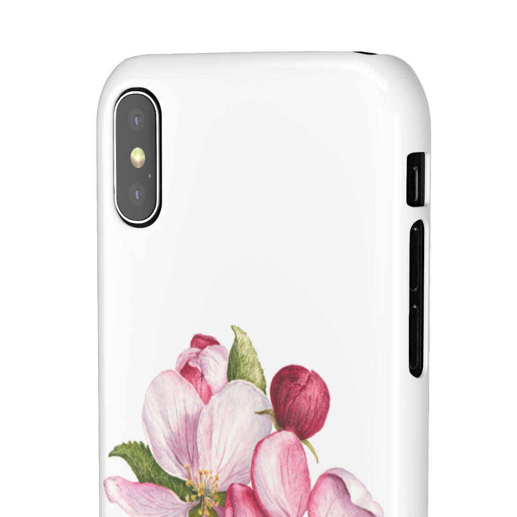 Apple Blossoms - Snap iPhone Cases