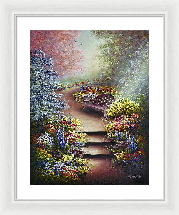 Colours Of Serenity - Framed Print