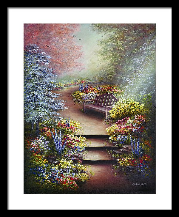 Colours Of Serenity - Framed Print