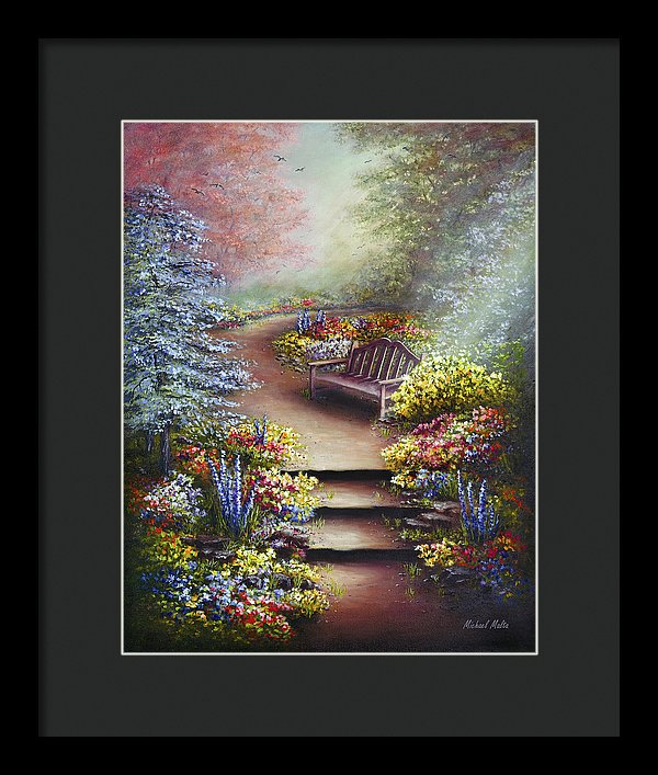 Colours Of Serenity - Framed Print