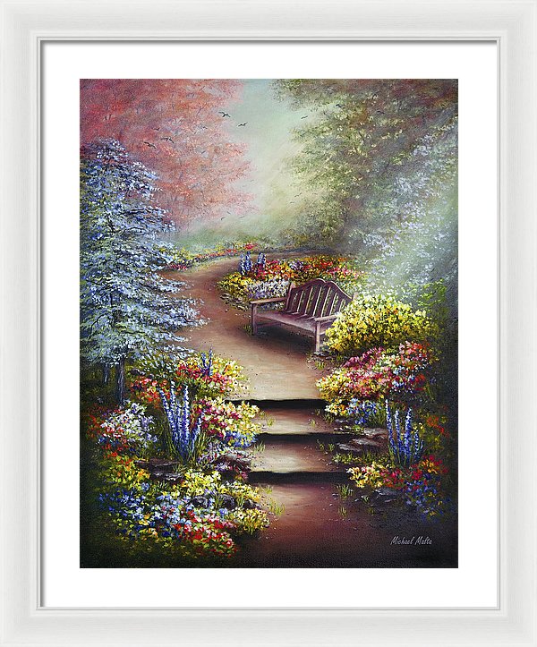 Colours Of Serenity - Framed Print