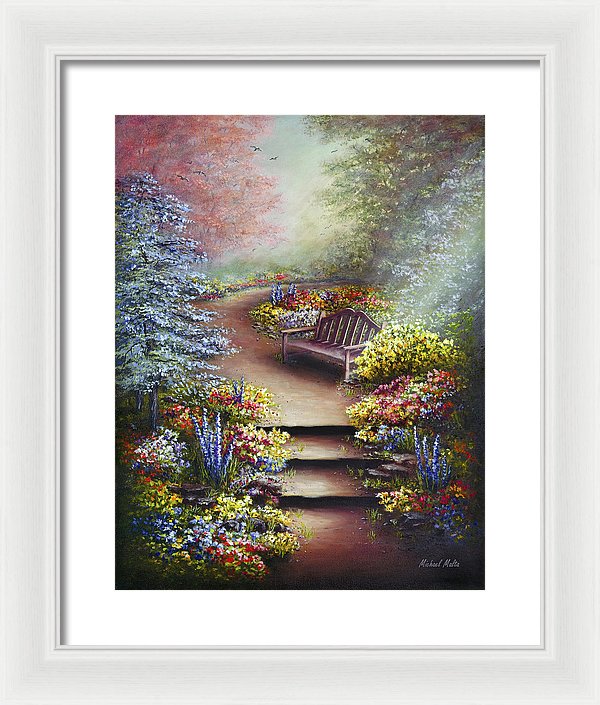 Colours Of Serenity - Framed Print