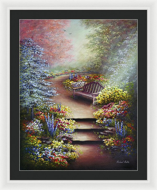 Colours Of Serenity - Framed Print