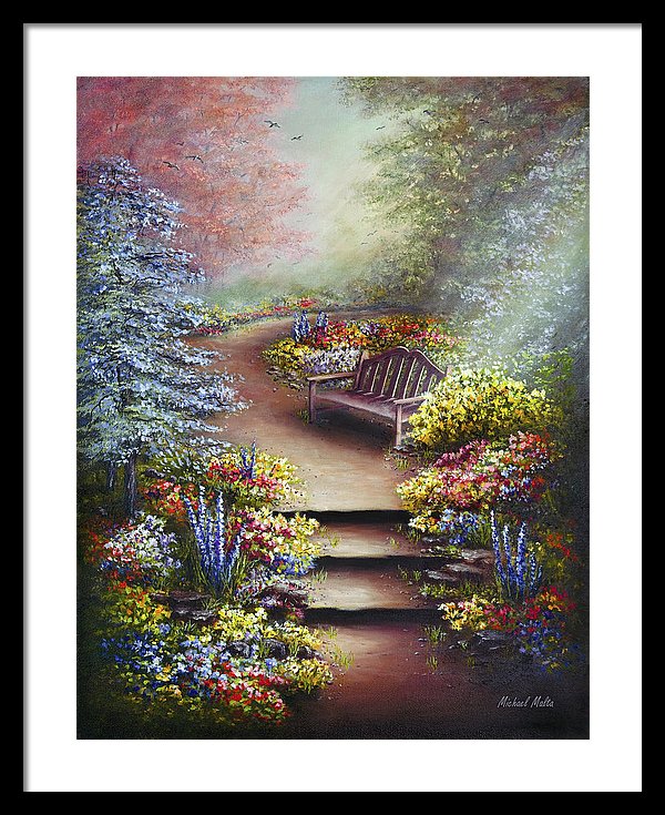 Colours Of Serenity - Framed Print