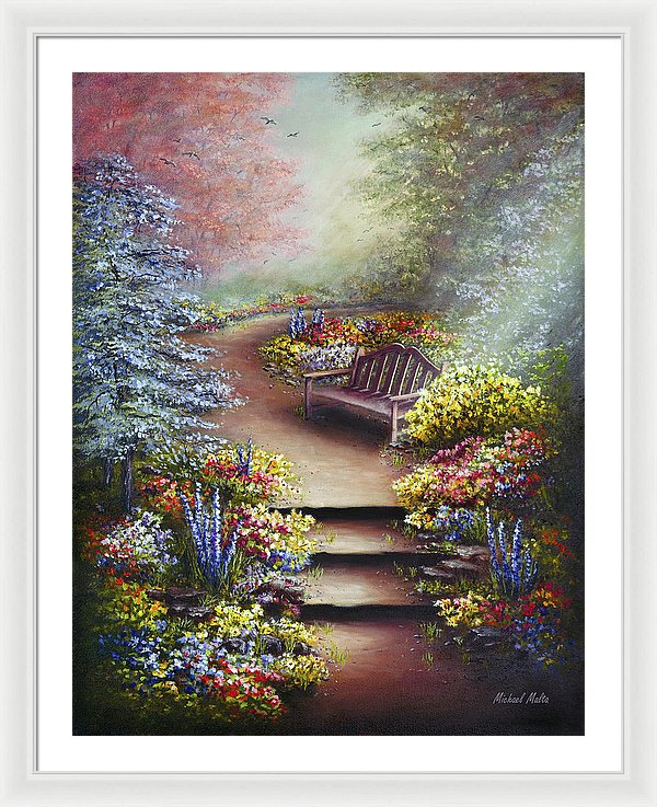 Colours Of Serenity - Framed Print