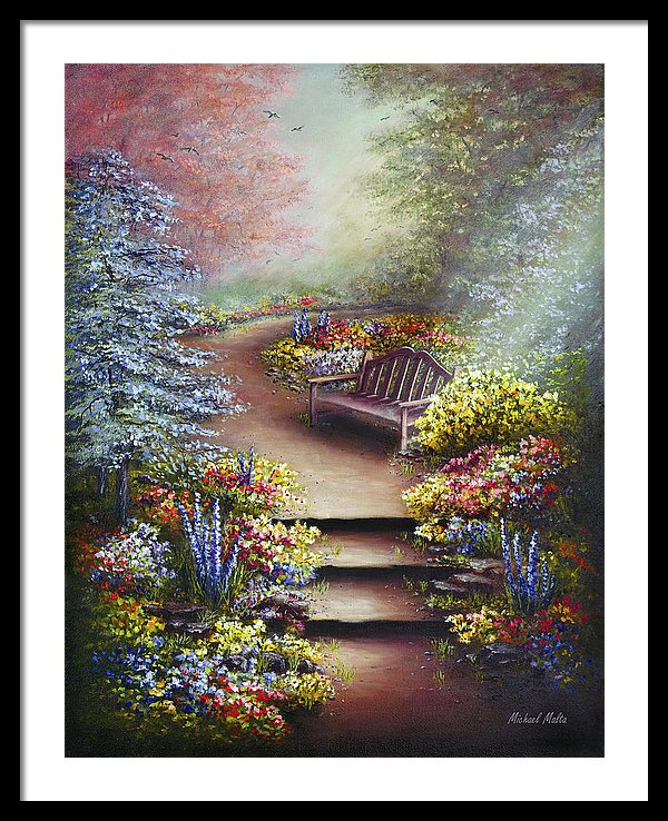 Colours Of Serenity - Framed Print