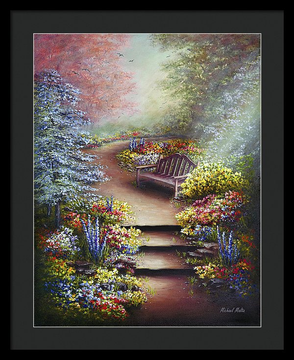 Colours Of Serenity - Framed Print