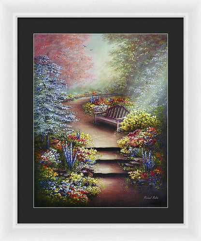 Colours Of Serenity - Framed Print