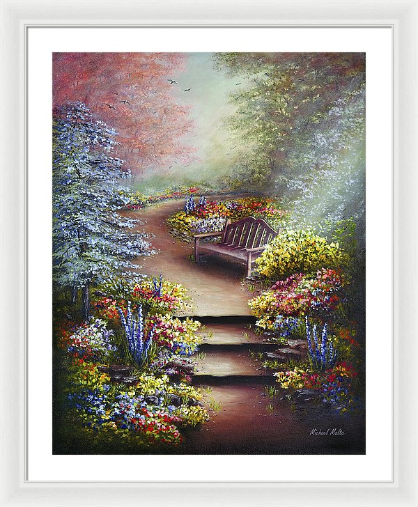 Colours Of Serenity - Framed Print