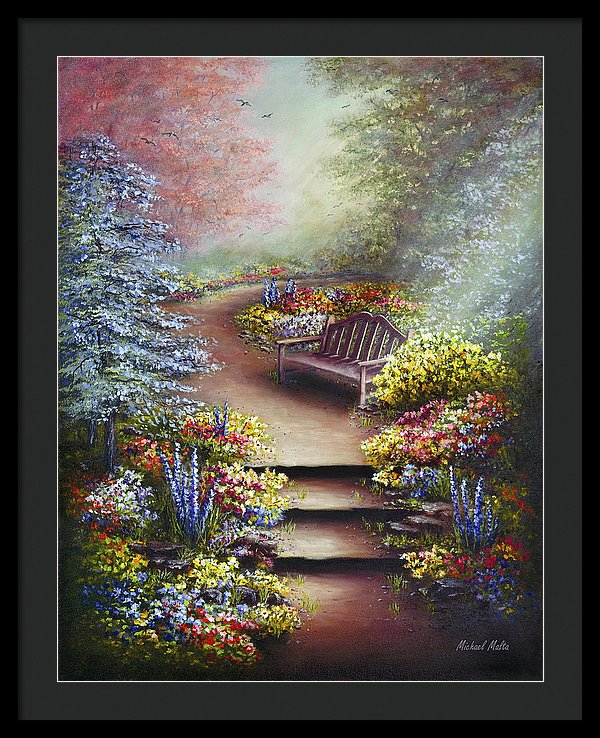 Colours Of Serenity - Framed Print