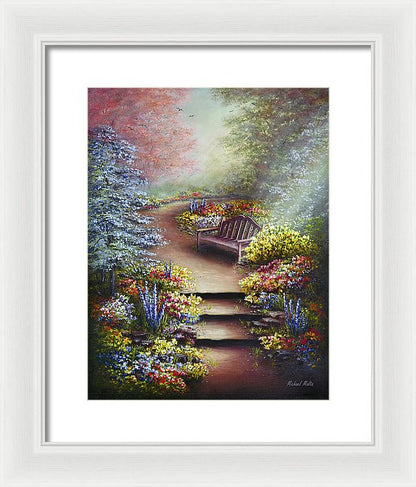 Colours Of Serenity - Framed Print