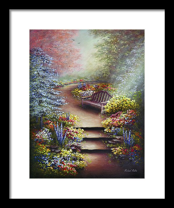 Colours Of Serenity - Framed Print