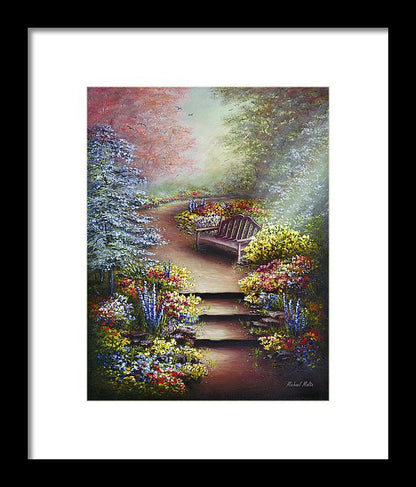 Colours Of Serenity - Framed Print