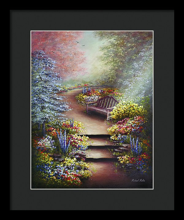 Colours Of Serenity - Framed Print