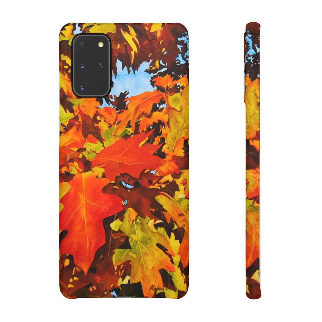 Burst Of Autumn - Snap Samsung Case