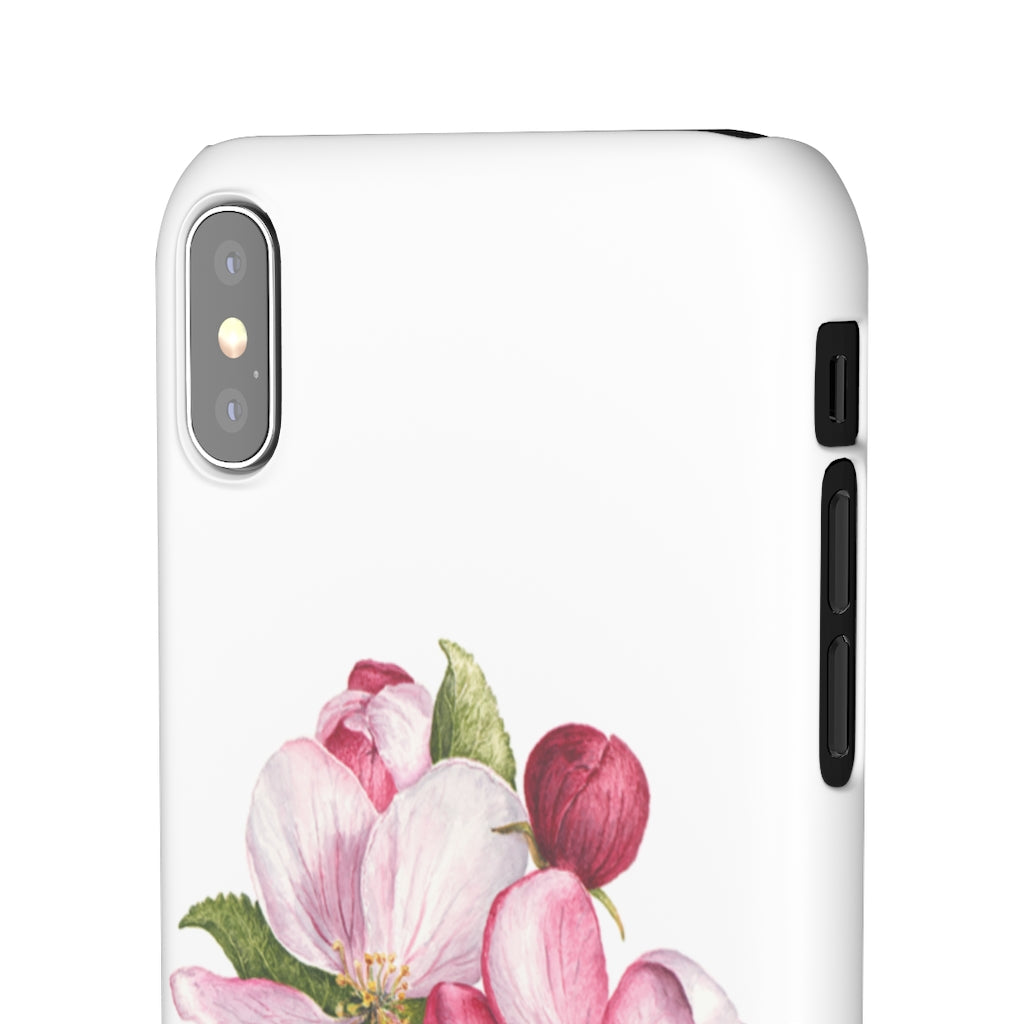 Apple Blossoms - Snap iPhone Cases