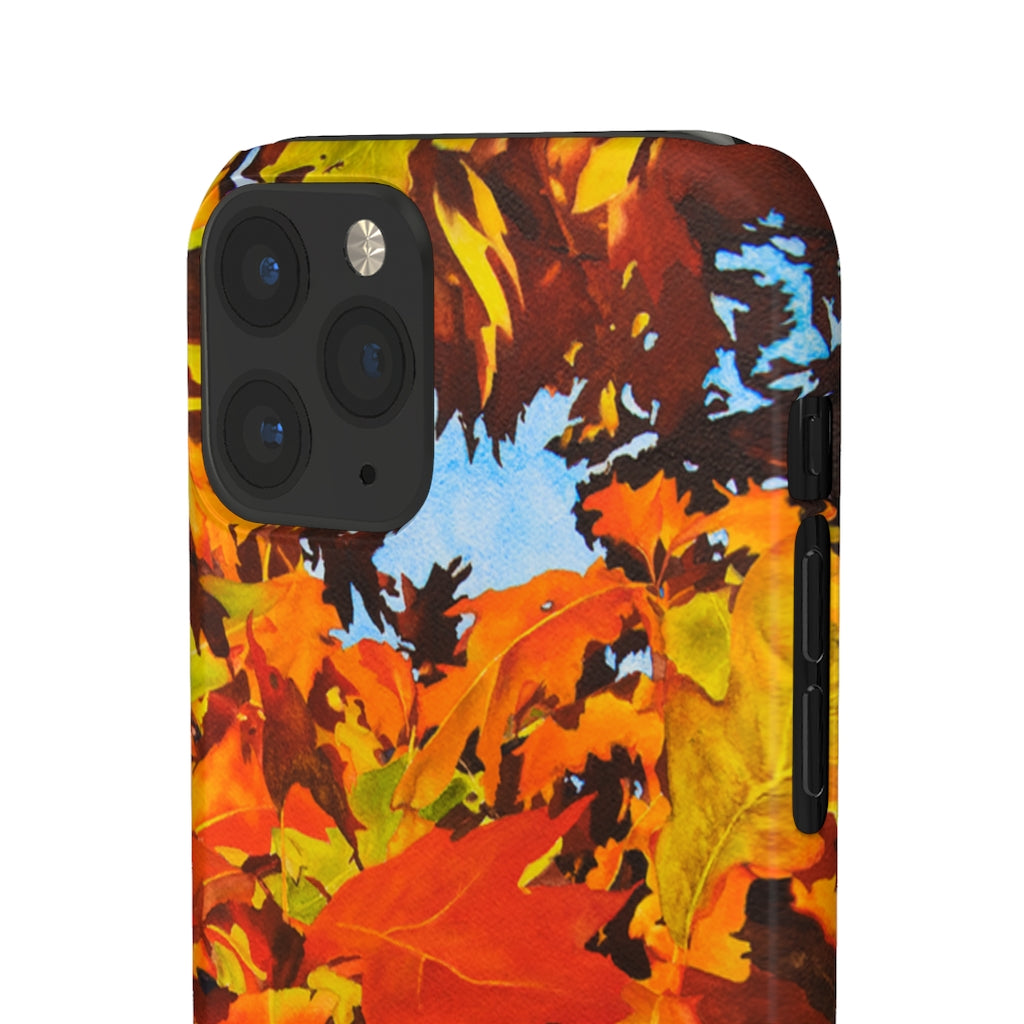 Burst Of Autumn - Snap iPhone Cases