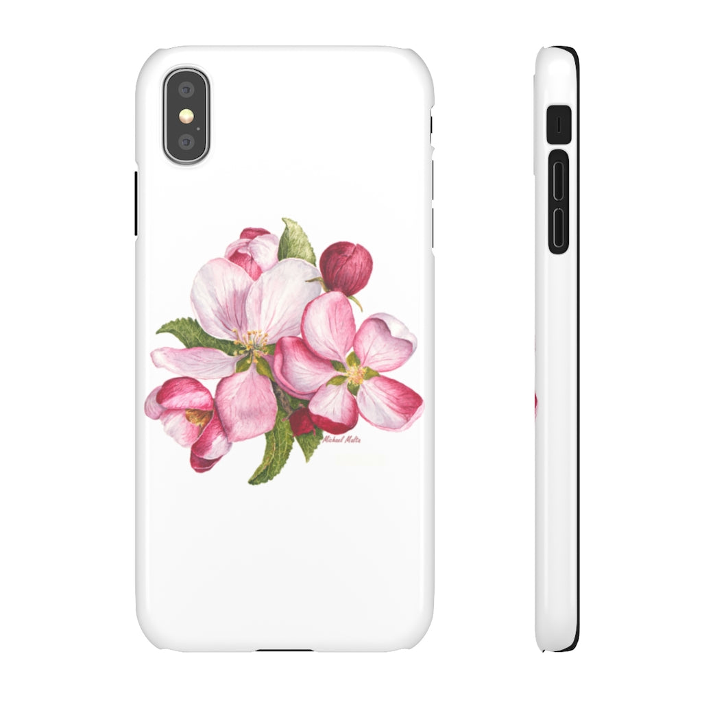 Apple Blossoms - Snap iPhone Cases